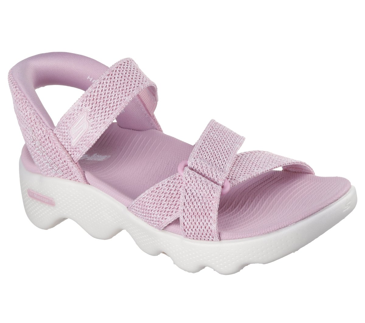 Skechers Slip-ins: GO WALK Massage Fit Sandal - Heather