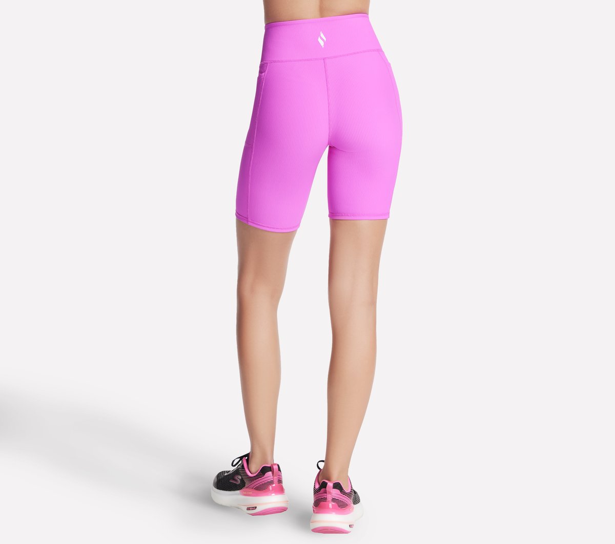 GO FLEX RIB High Waisted 8 Inch Bike Short