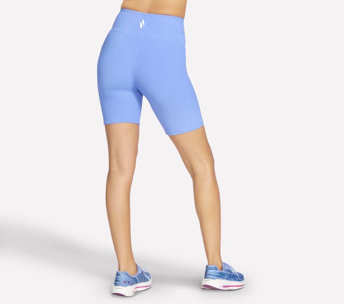 GO FLEX RIB High Waisted 8 Inch Bike Short