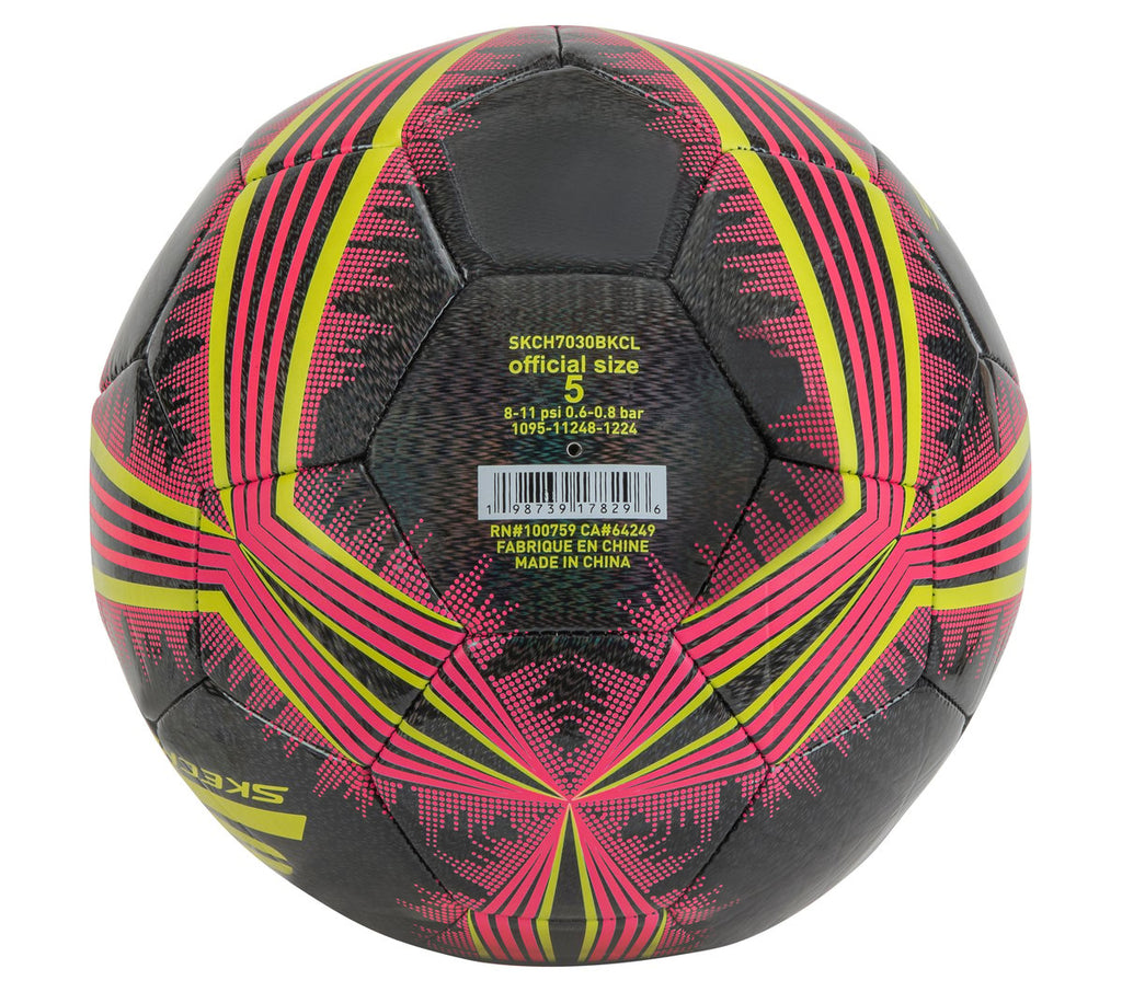 Hex Multi Mini Stripe Size 5 Soccer Ball
