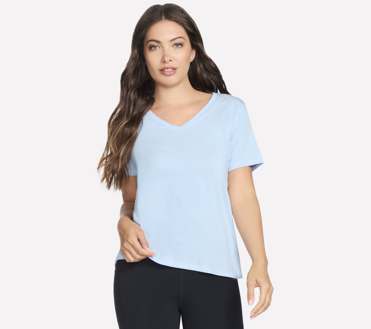 Pima V-Neck Tee