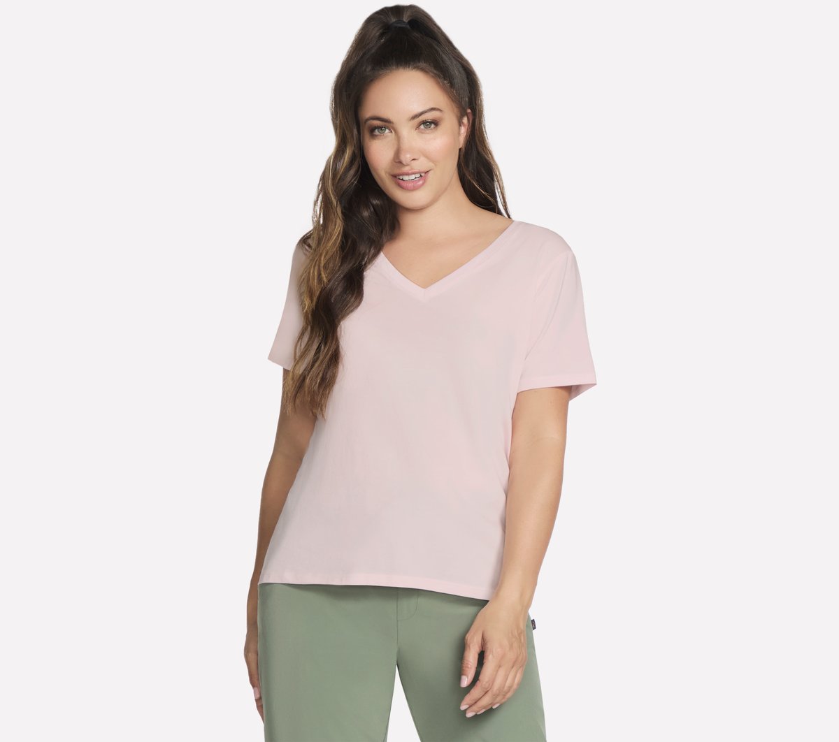 Pima V-Neck Tee