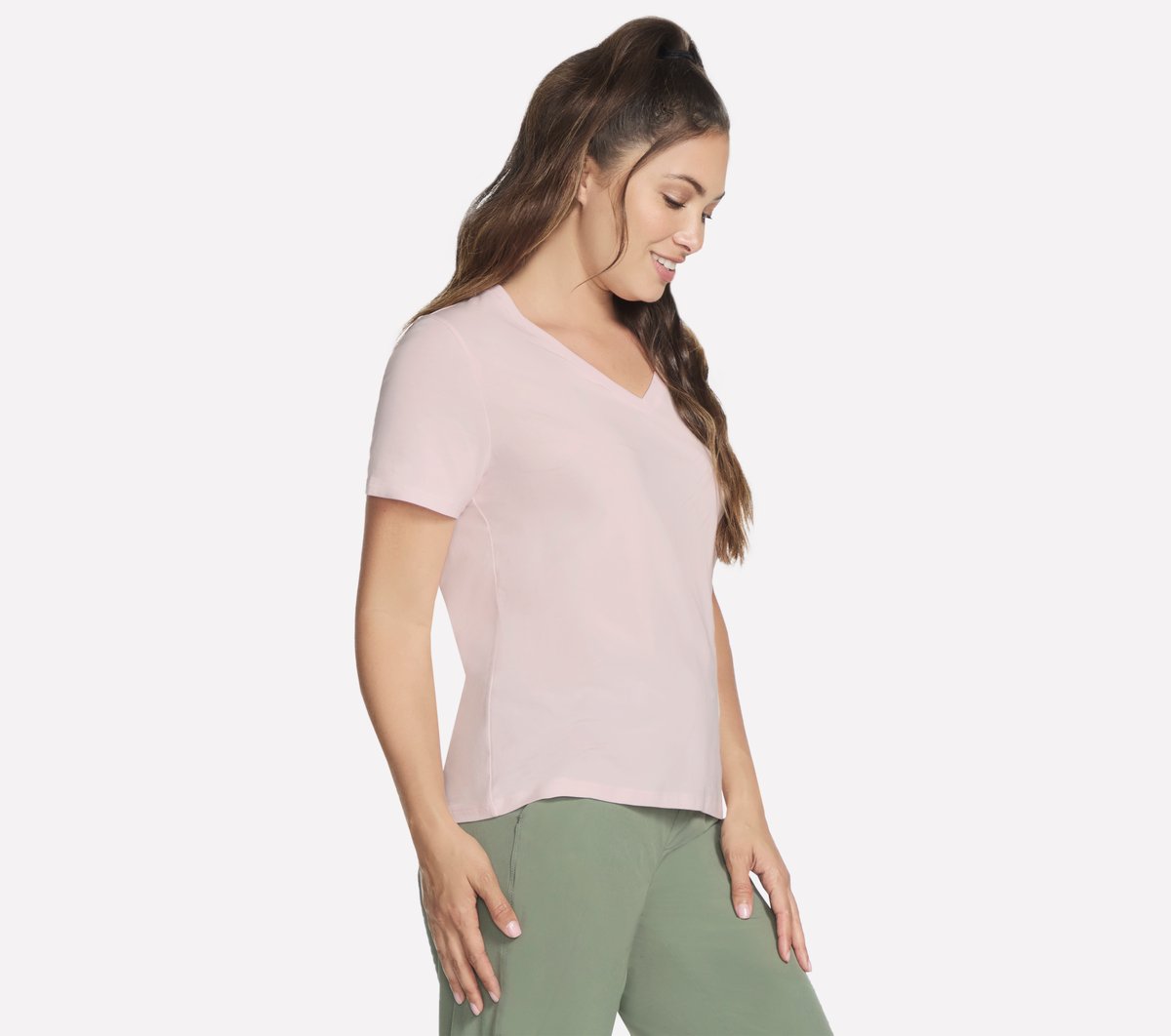 Pima V-Neck Tee