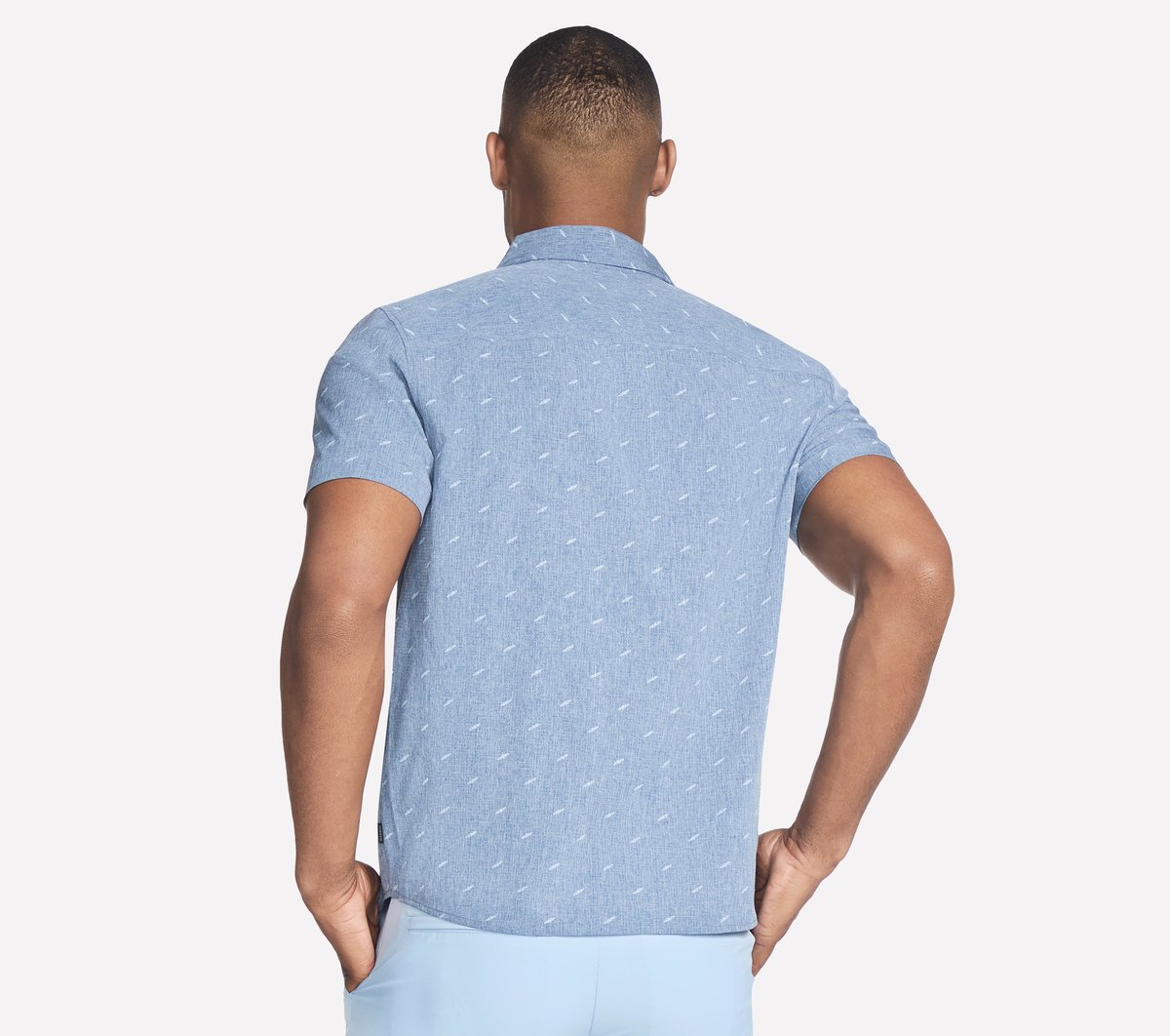 The GO WALK Air Printed Short Sleeve Shirt