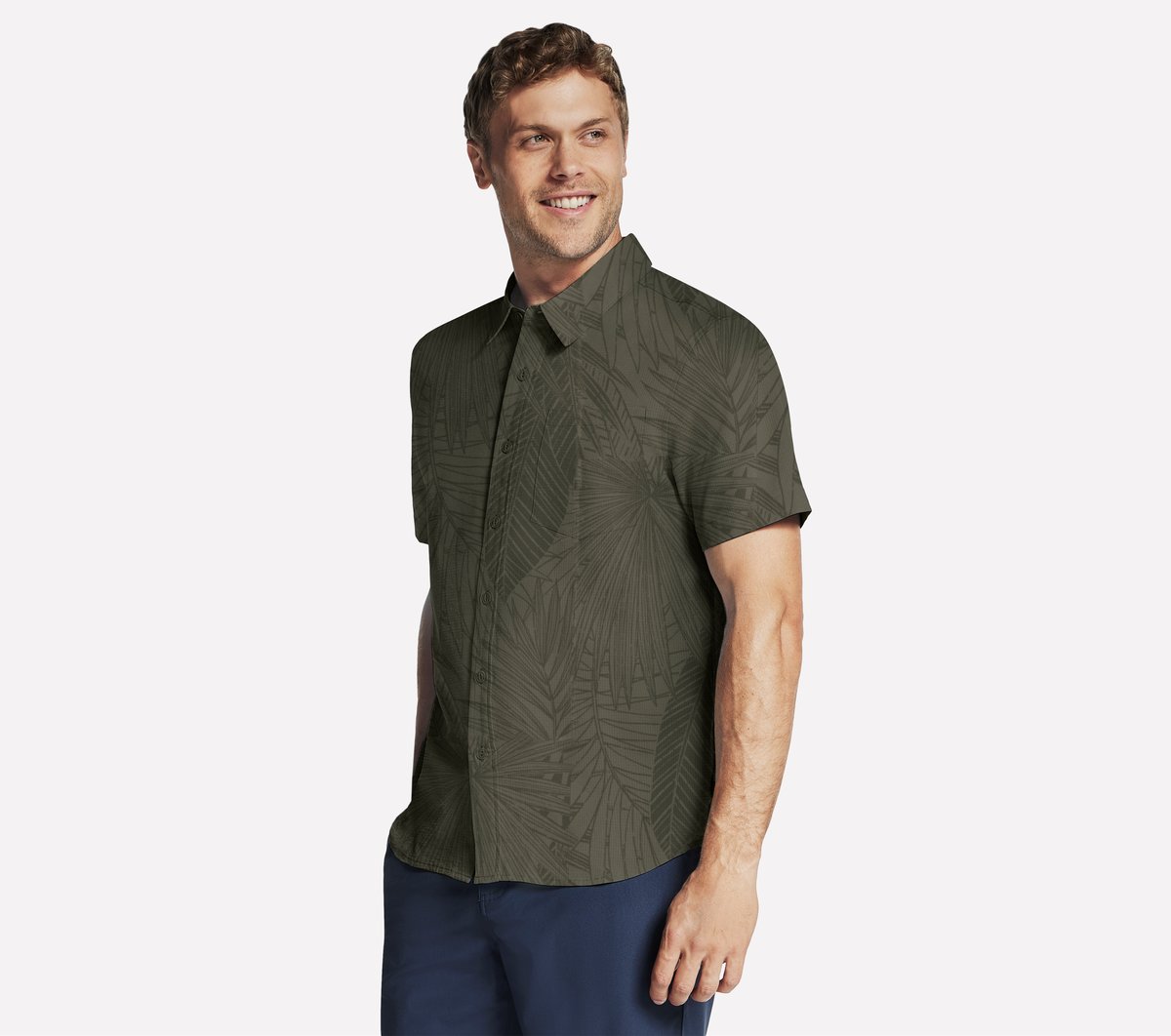 The GO WALK Air Printed Short Sleeve Shirt