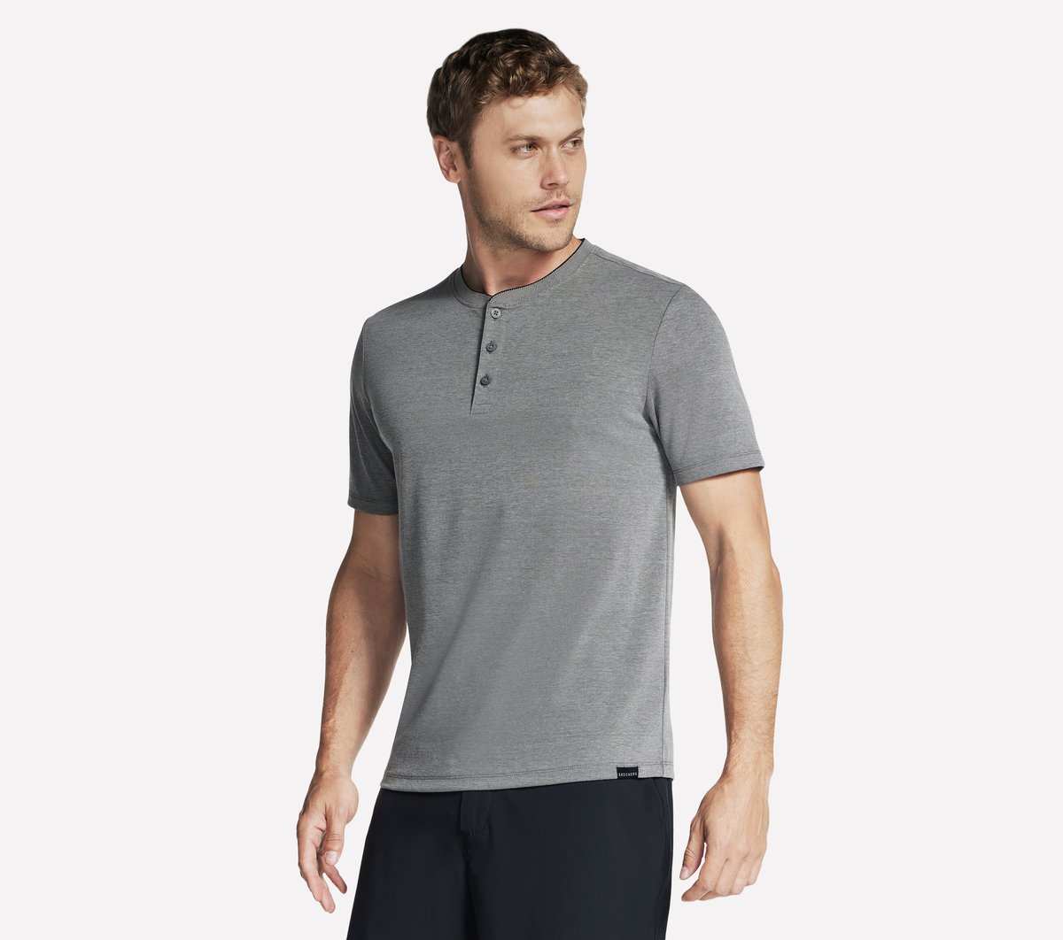 Off Duty Short Sleeve Henley