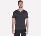 GO DRI Pima Short Sleeve V-Neck