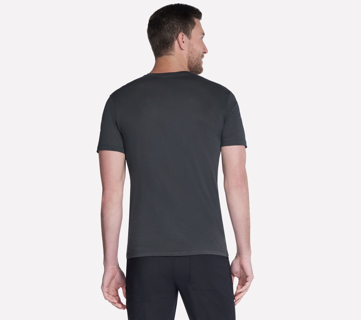 GO DRI Pima Short Sleeve V-Neck