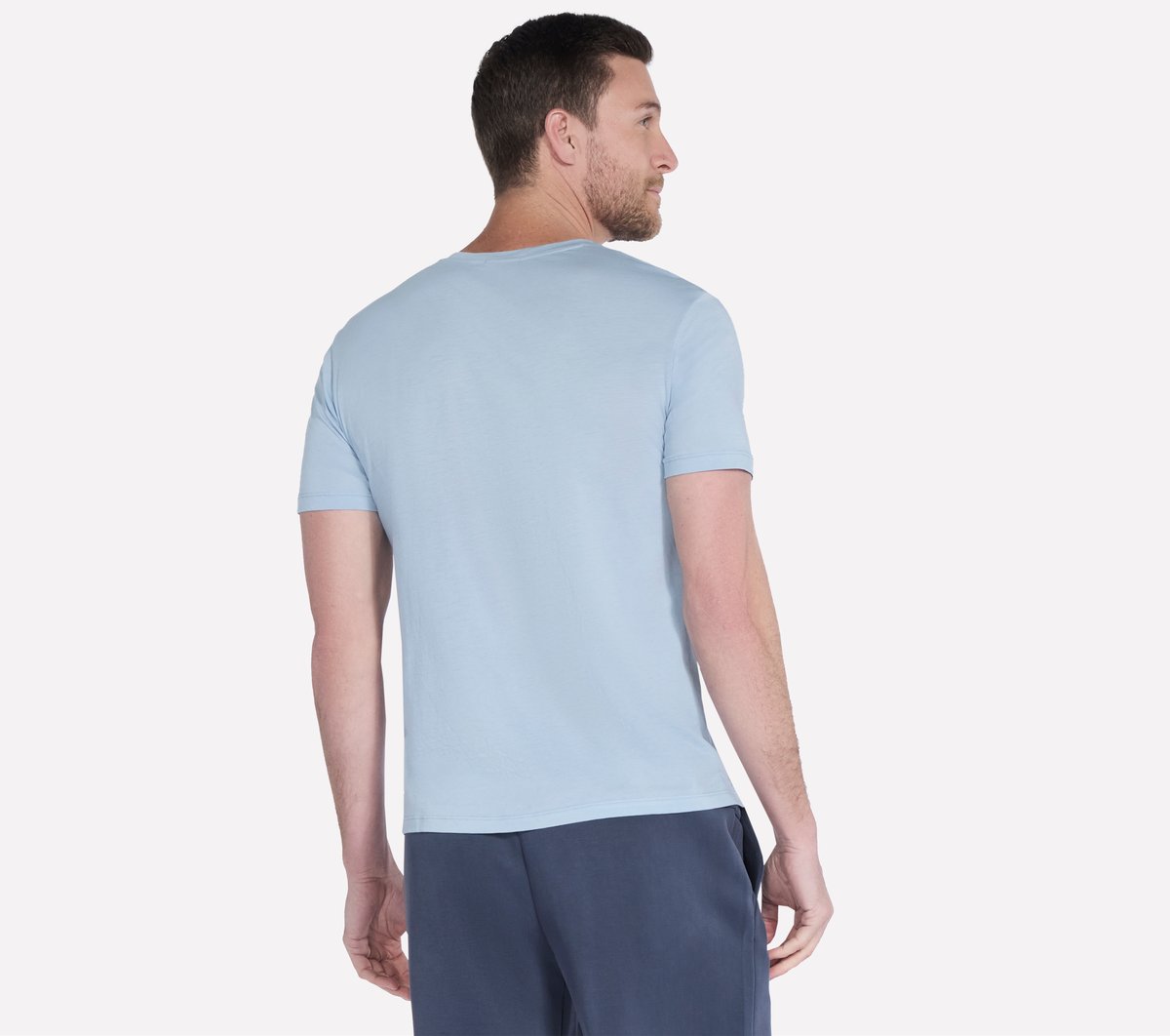 GO DRI Pima Short Sleeve V-Neck