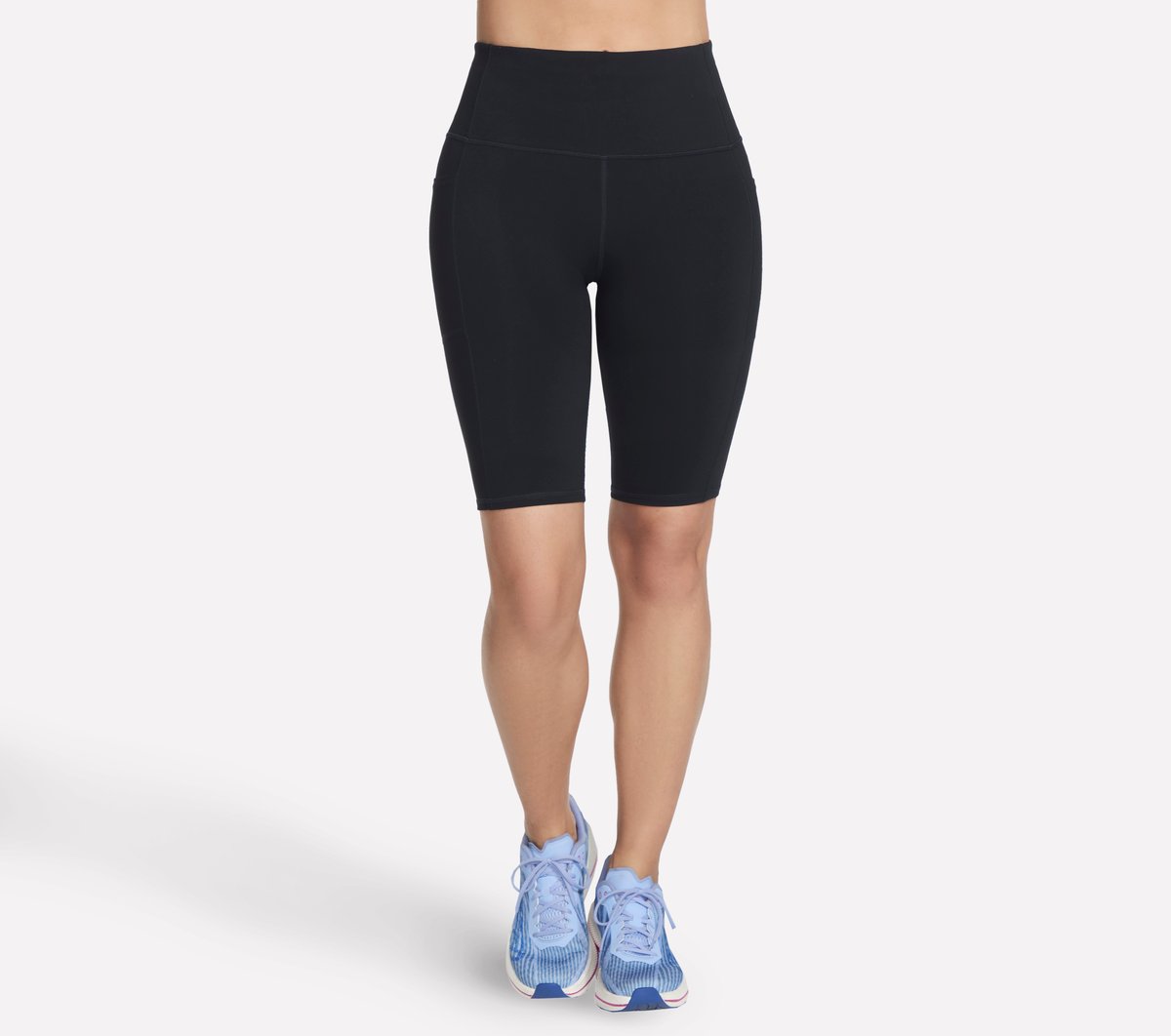 GO WALK High Waisted 10 Inch Bike Short