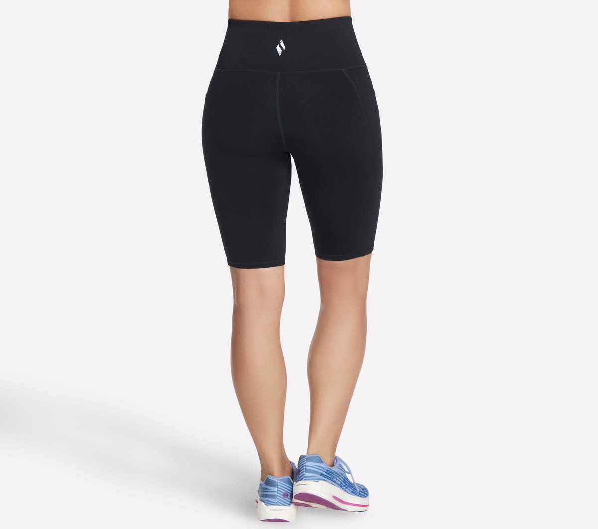 GO WALK High Waisted 10 Inch Bike Short
