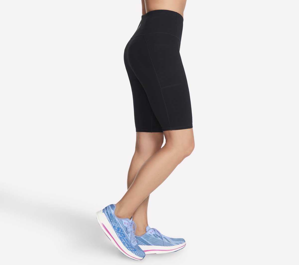 GO WALK High Waisted 10 Inch Bike Short