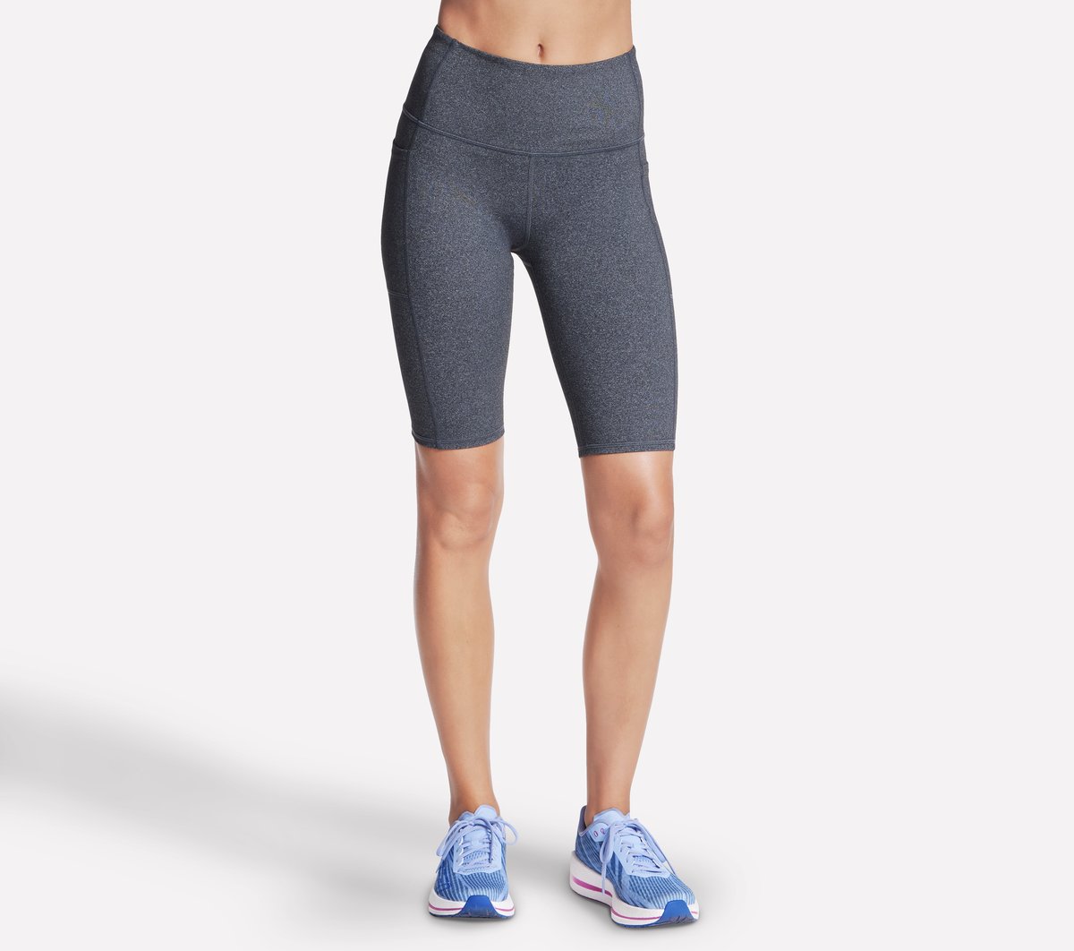 GO WALK High Waisted 10 Inch Bike Short