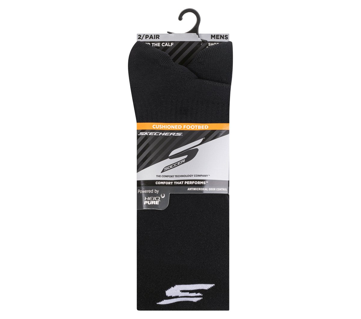 2 Pack Men's Performance Soccer Over The Knee Socks