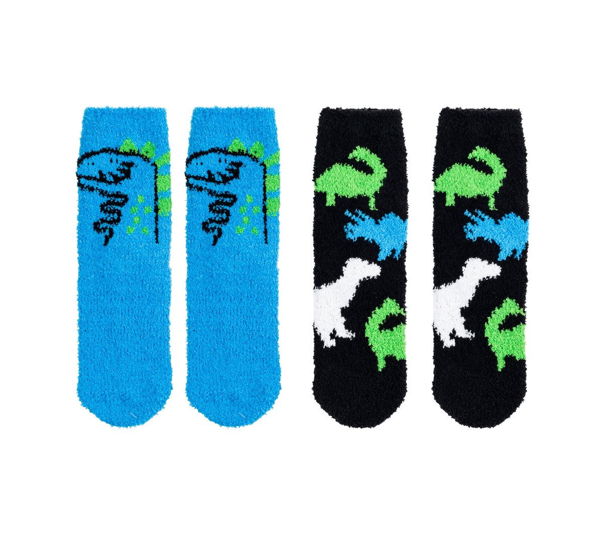 2 Pack Dino Cozy Crew Socks
